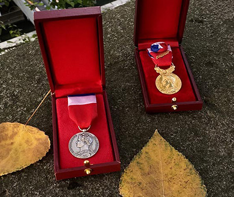 Médailles d'Honneur du Travail septembre 2022